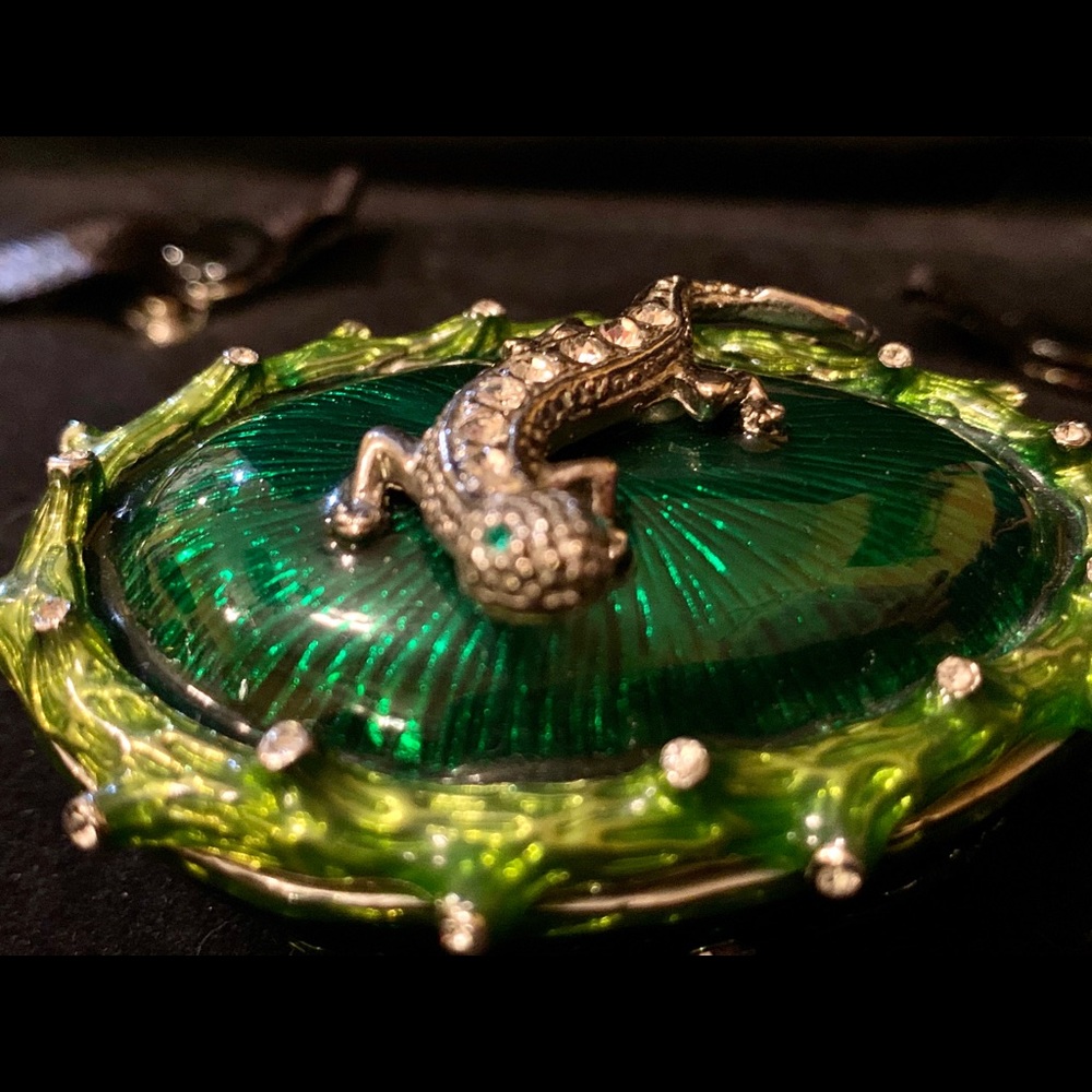 Precious lizard.